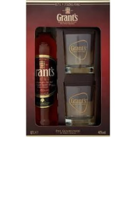 Whisky Grant's 40% 0,7l + szklanki