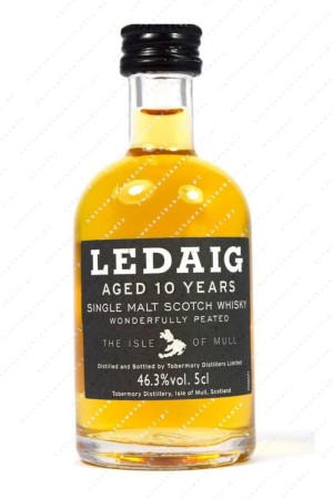 Whisky Ledaig 10yo 46,3% 50ml mini