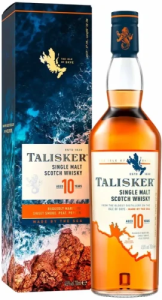 Whisky Talisker 10YO 40% 0,7l + Czeko. Lindt