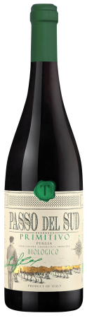 Wino Tagaro Passo del sud primitivo BIO 0,75