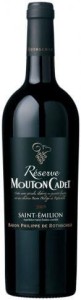 Wino Mouton Cadet Reserve St Emilion