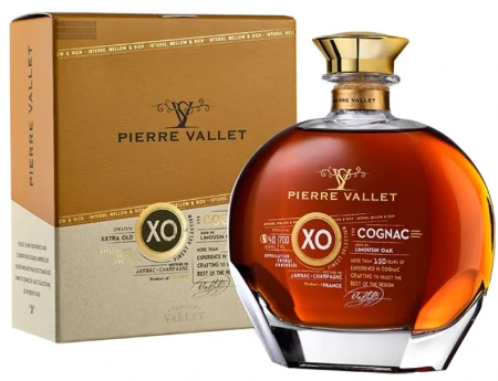 Cognac Pierre Vallet XO Extra Old Puccini  40% 0,7l. + kartonik