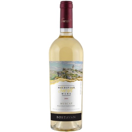 Wino Basarabiei Muscat Semi dry