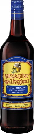 Wino Grzaniec Galicyjski bezalkoholowy 1l