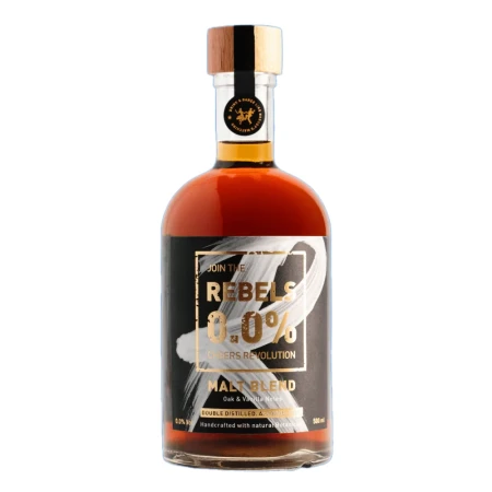 Whisky Bezalkoholowa Rebels Malt Blend 0,0% 0,5 l.