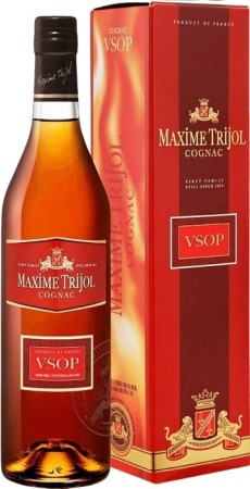 Cognac Maxime Trijol VSOP 40% 0,7 l. + kartonik