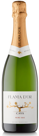 Wino Cava Flama D'or Semi Seco 0,75l