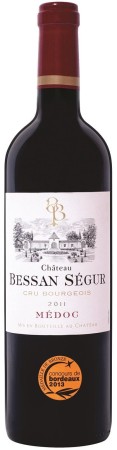 Wino Chateau Bessan Segur 2011 AC Medoc