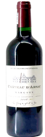 Wino Chateau d'Arsac 2013 AC Margaux