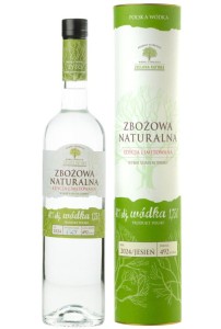 Wódka Zielona Natura zbożowa Edycja Limitowana 40% 1,75 l + tuba