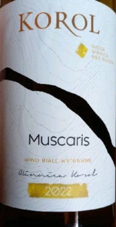 Wino Winnica Korol Muscaris