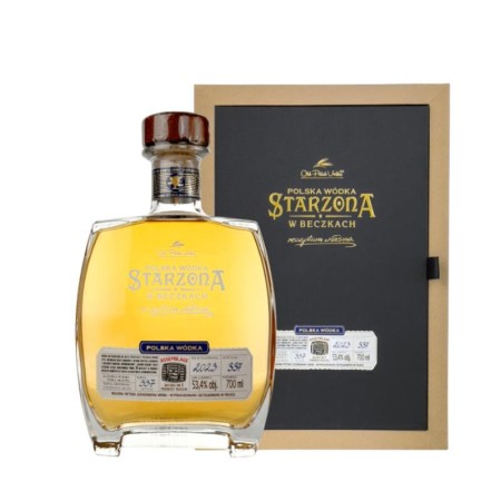 Wódka Starzona W beczkach Assemblage 3YO 53,4% 0,7l