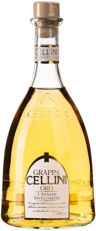 Grappa Cellini Oro 38% 0,7l