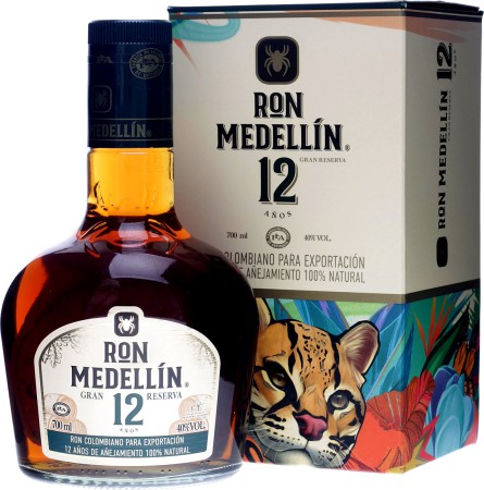 Rum Medellin 12 anos Gran Reserva 40% 0,7 l +kartonik
