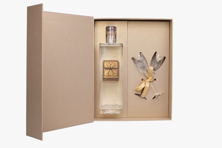 Wódka Manufaktura Nalewek Wódka Kryształowa 40% 0,7l. z kieliszkami