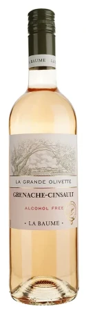 Wino bezalkoholowe La Baume rose grenache - cinsault 0,75