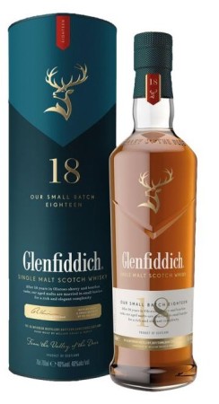 Whisky Glenfiddich 18YO + tuba