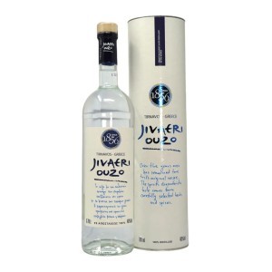 Ouzo Jivaeri 40% 0,7 l + tuba