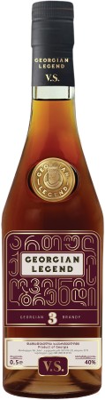 Brandy Georgian Legends VS 3 yo 40% 0,5 l