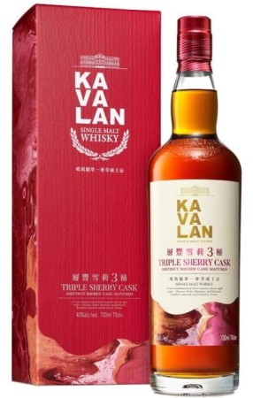 Whisky Kavalan Triple Sherry Cask 40% 0,7 l + opakowanie