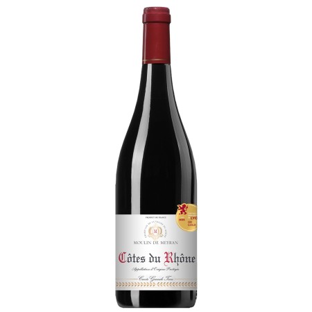 Wino Cotes du Rhone Bonfils Moulin de Meyran AOC 0,75L