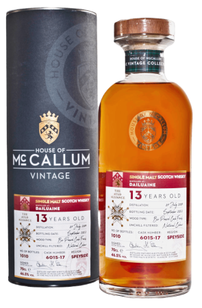 WHISKY MC CALLUM DAILUAINE 13 YO POMEROL CASK 0,75