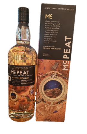 WHISKY MC CALLUM MC PEAT SEANNA MHEALLAN 10 LAT SINGLE MALT 0,7