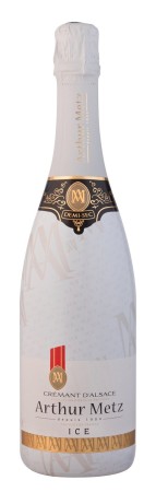 Wino Arthur Metz Cremant ICE SLEEVE półsłodki 0,75
