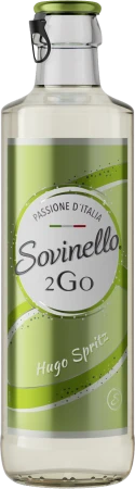 Koktajl winny w stylu frizzante  Sovinello 2 GO Hugo Spritz 5,5% 0,275l