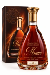 Brandy Mane 8 yo 40% 0,5 l + kartonik