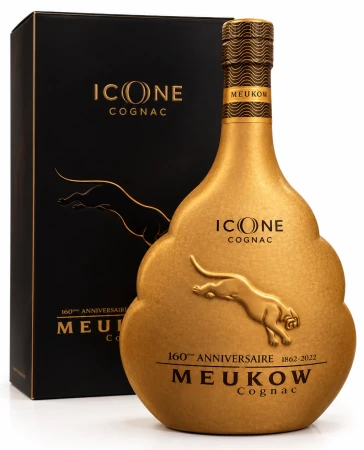 Cognac Meukow Icone 160 th Gold 40% 0,7 l + kartonik