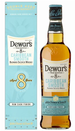 Whisky Dewar's 8 YO Caribbean 40% 0,7l + kartonik